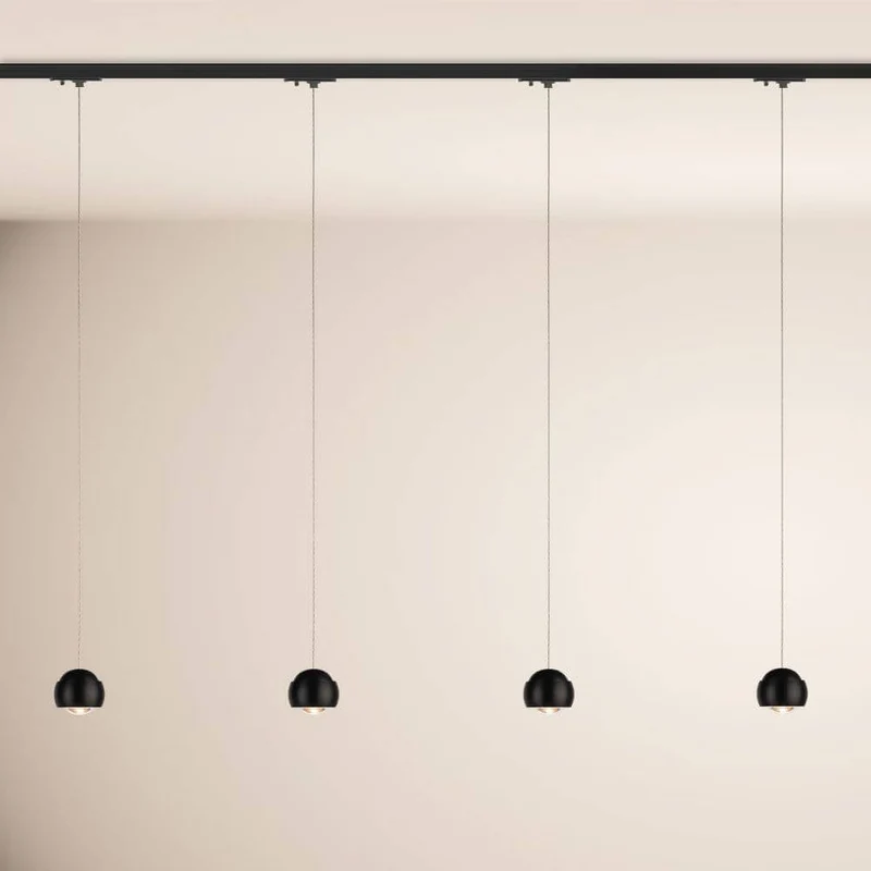 s.luce Beam LED Hängelampe 1-Phasen-Schienensystem Mitteleinspeiser