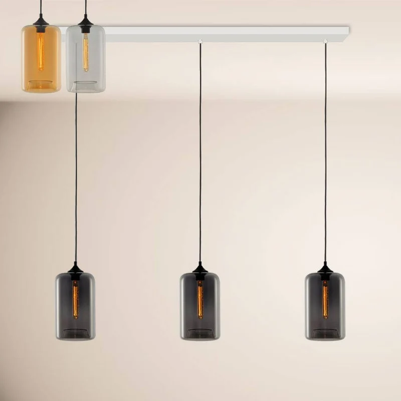 s.luce Cruet Up Esstisch-Pendelleuchte 2 bis 5-flammig 120cm