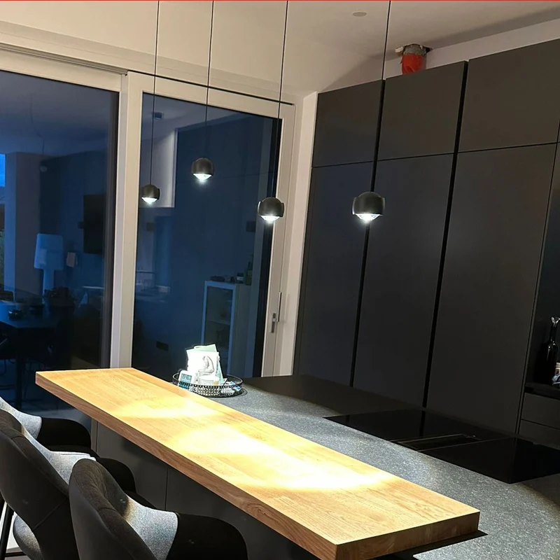 s.luce Beam LED Esstisch-Hängelampe Balken 160cm