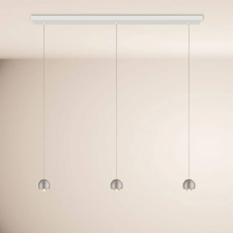 s.luce Beam LED Esstisch-Pendelleuchte Balken 120cm