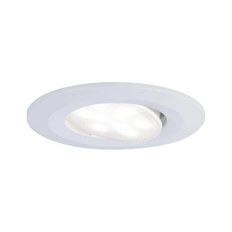 3er-Set LED Einbauleuchten Calla IP65 3-Stufen White-Switch Weiß