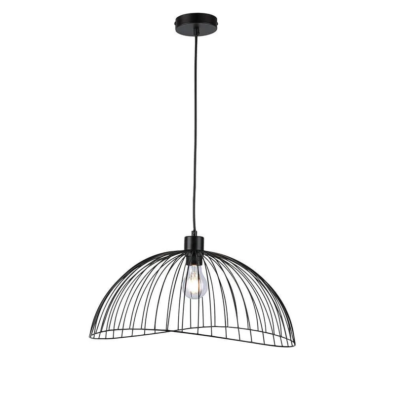 Hängeleuchte Fabio Ø 46cm Schwarz