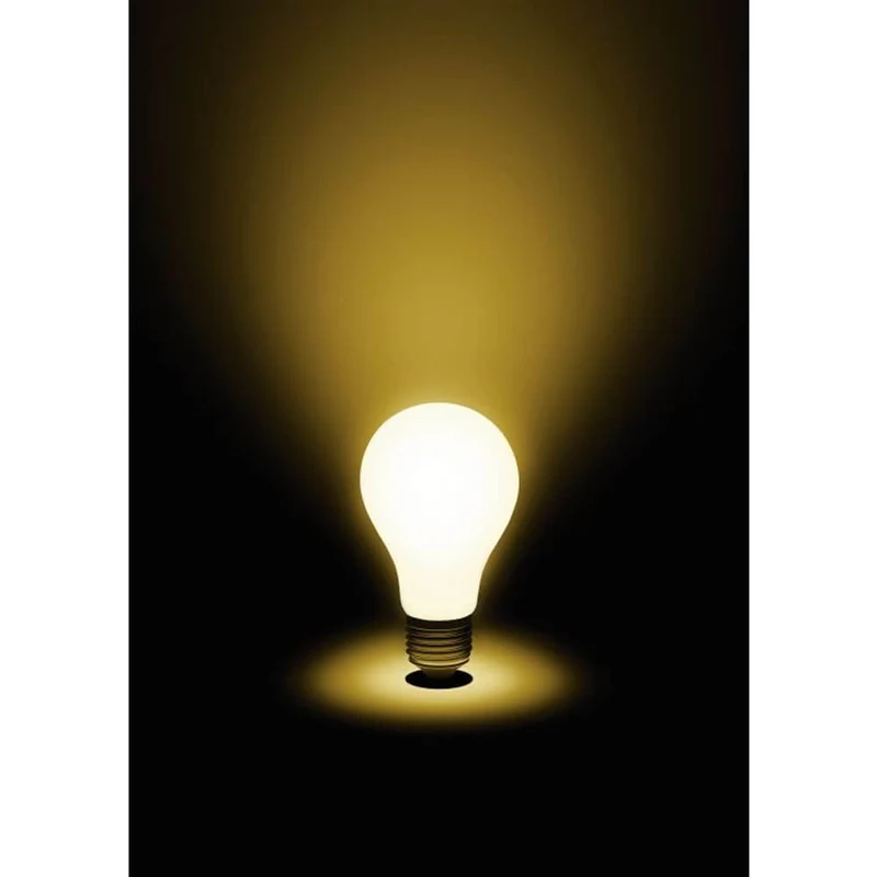 E27 LED A60 Milky Warmweiß 2700K 1055lm 9W