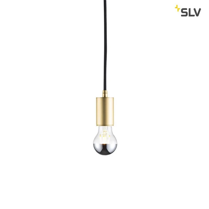 Fitu E27 Lampenfassung Soft Gold 5m mit offenen Kabelende