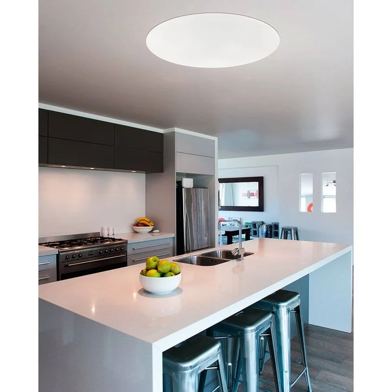 LED Deckenleuchte Giron Ø 100cm + Fernbedienung Weiß