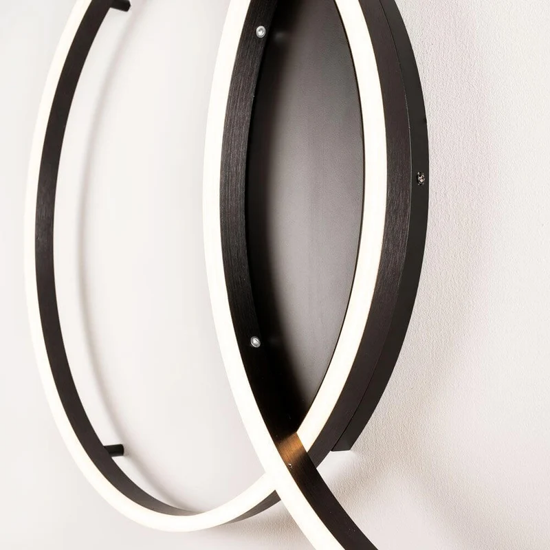 s.luce Ring LED Deckenleuchte 2-flammig