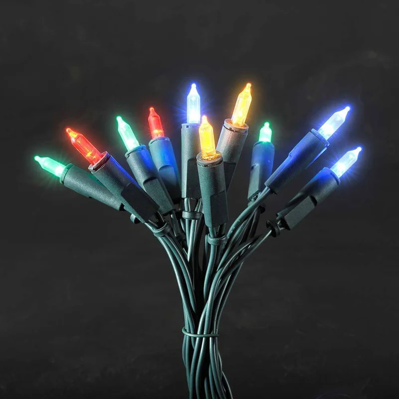 LED Minilichterkette 20 bunte Dioden