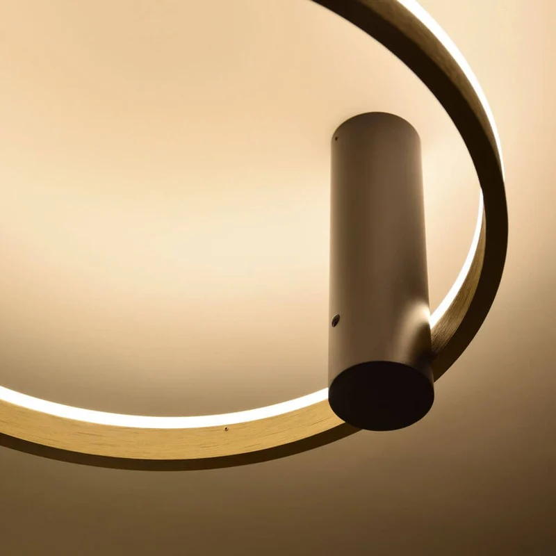 s.luce Ring Air LED Wand- & Deckenleuchte Ø 40cm rund indirekt