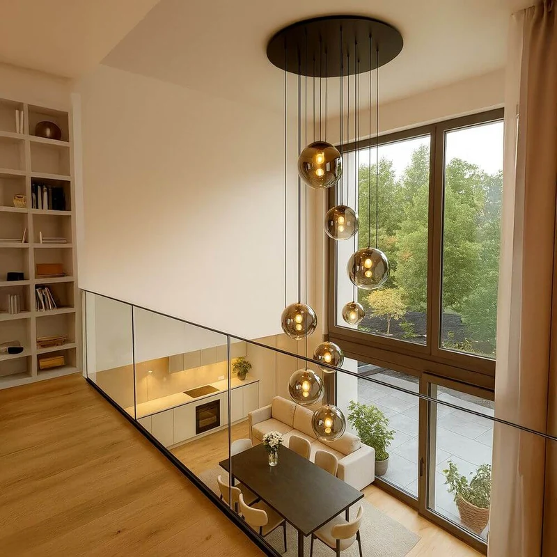 s.luce Orb Galerieleuchte 12-flammig Modular