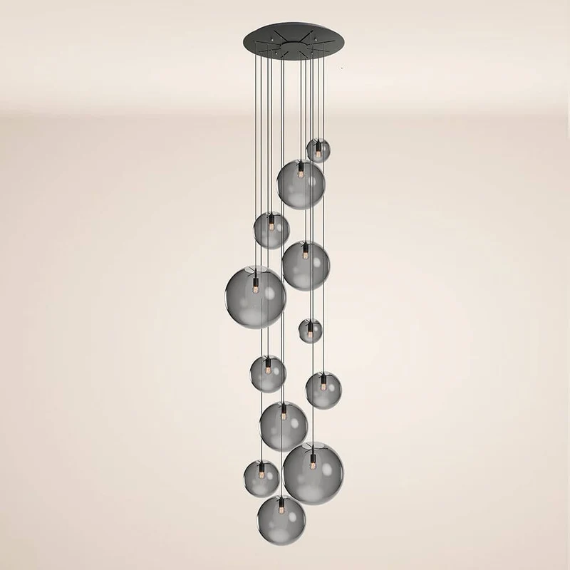 s.luce Orb Galerieleuchte 12-flammig Modular