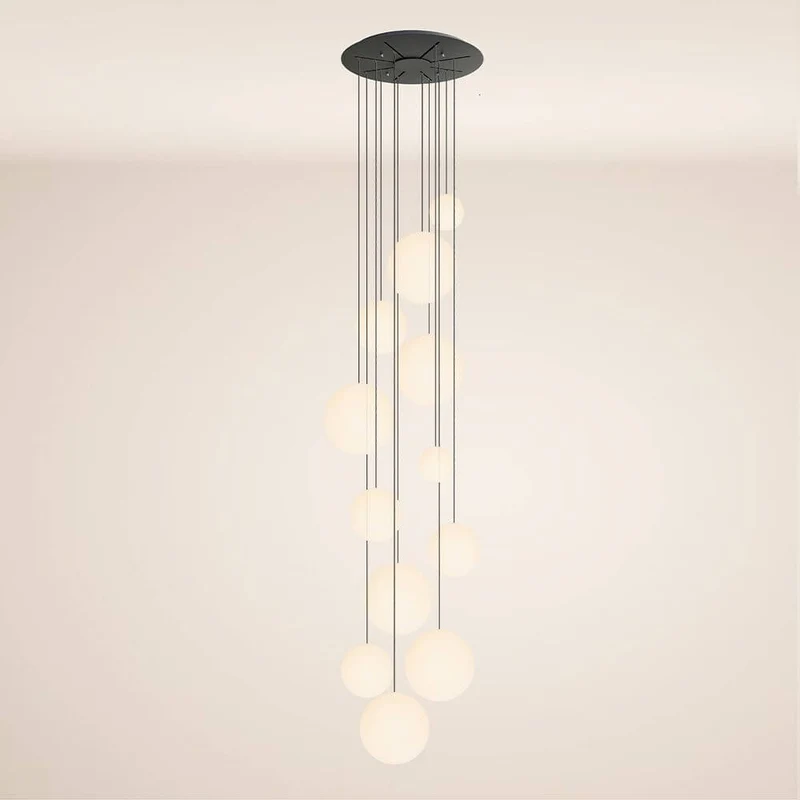 s.luce Orb Galerieleuchte 12-flammig Modular