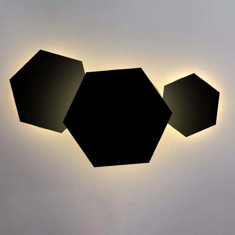 s.luce Hive indirekte LED Wandleuchte Kombination