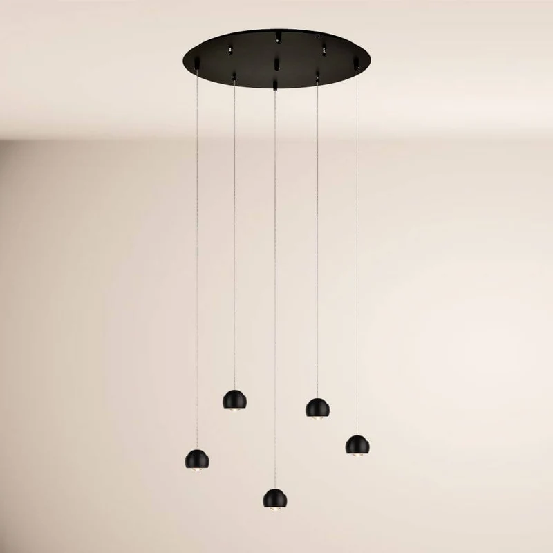 s.luce Beam LED Pendelleuchte 3- oder 5-flammig Modular Baldachin