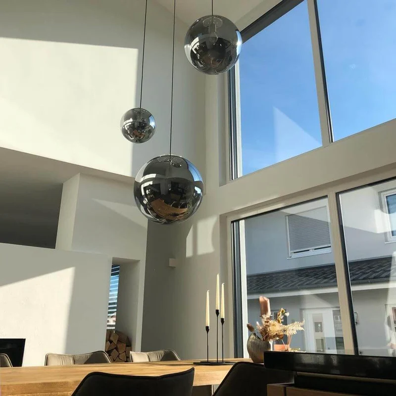 s.luce Orb XL Galerieleuchte 8-flammig mit Modular Baldachin