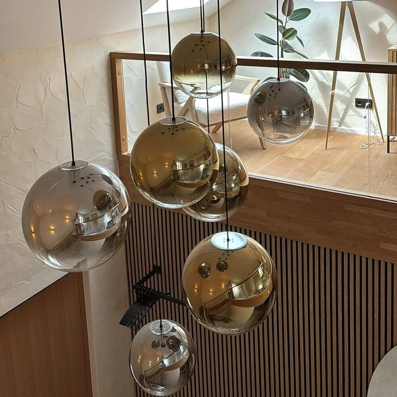 s.luce Orb XL Galerieleuchte 8-flammig mit Modular Baldachin