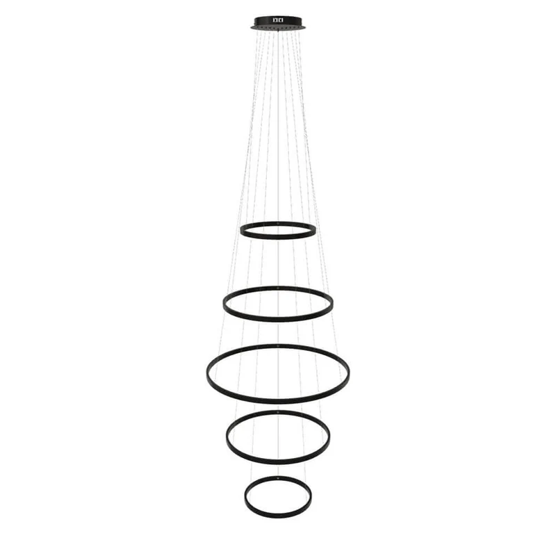 s.luce LED Ring Pendelleuchte 5-flammig Zentrisch