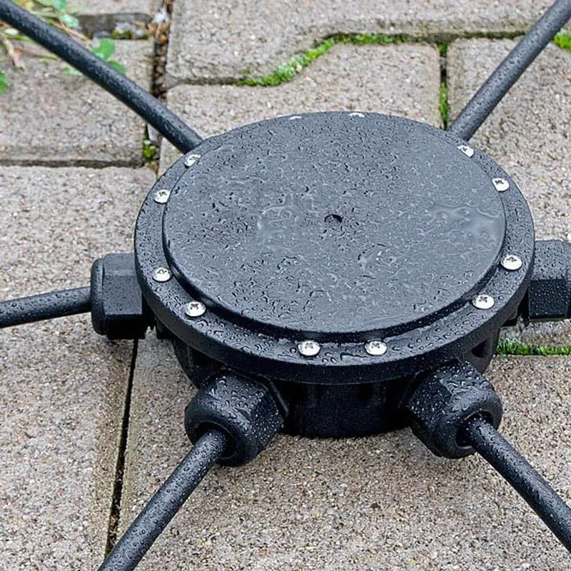 Außen-Verkabelungsbox Alcona mit 6-Eingängen IP68