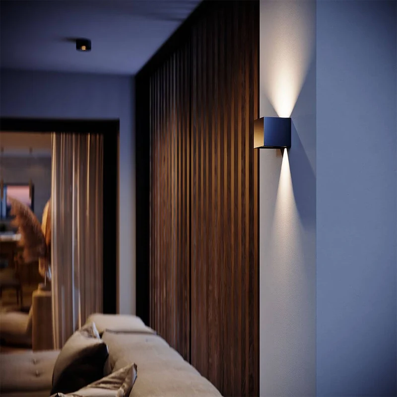 s.luce Ixa LED Wandlampe verstellbare Winkel Innen & Außen IP44