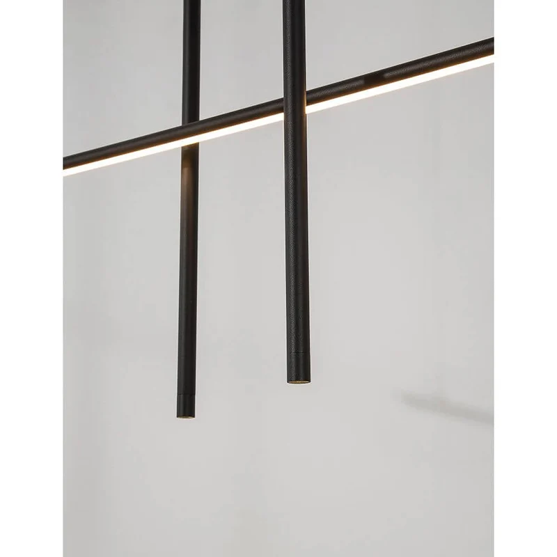 Elettra LED Hängelampe Sandig Schwarz