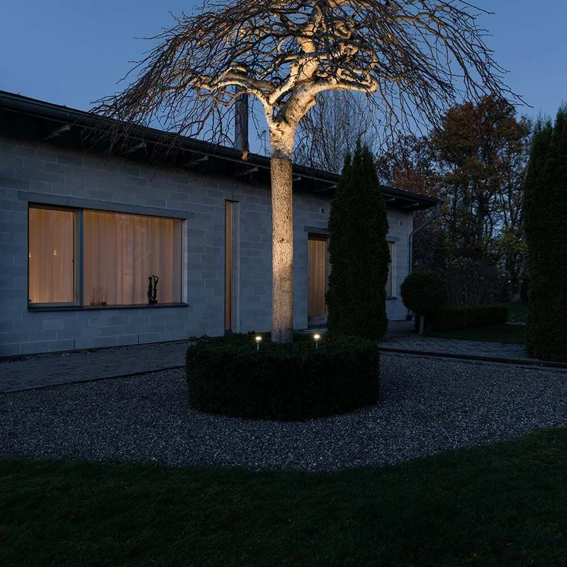 Monza LED Erdspießleuchten Set 2-tlg. 12V