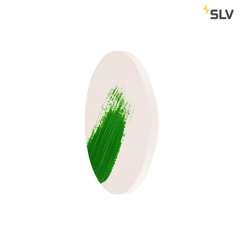 Plastra Gips Wandleuchte LED 3000K Rund Ø33cm