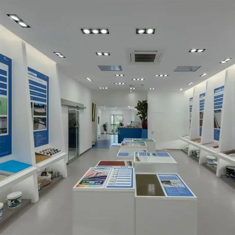 Kadux 2 ES111 Downlight eckig Weiß max. 2x50W