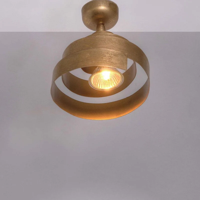Deckenstrahler Banderola Eisen Gold