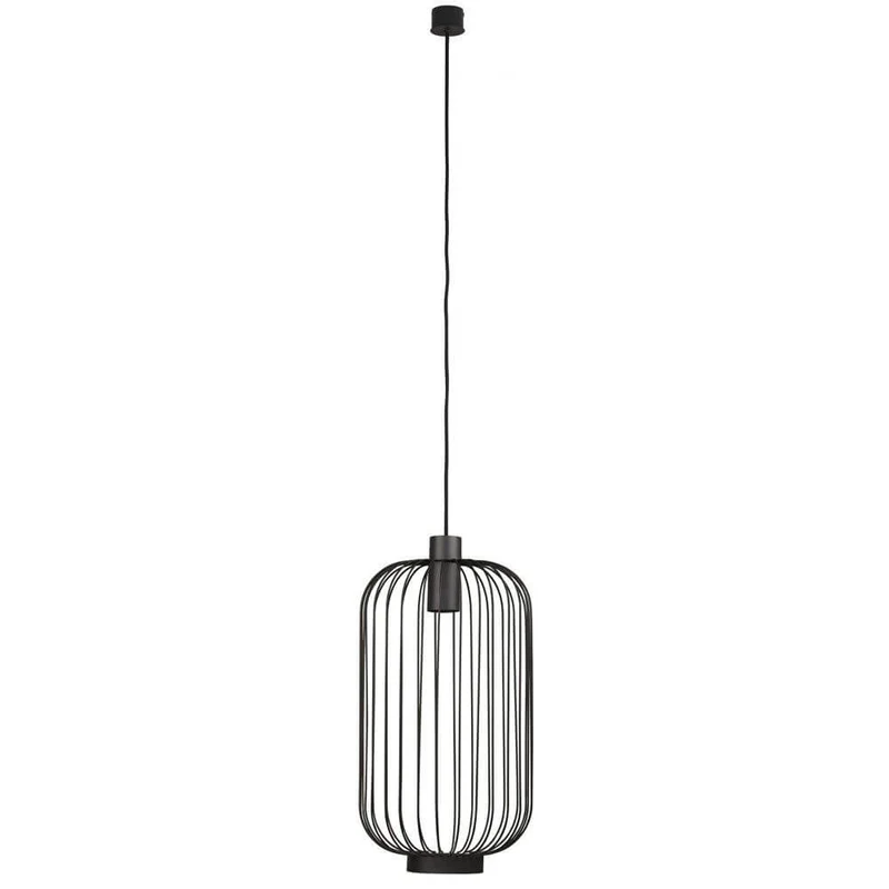 Cages M Gitter-Pendelleuchte 30cm Schwarz
