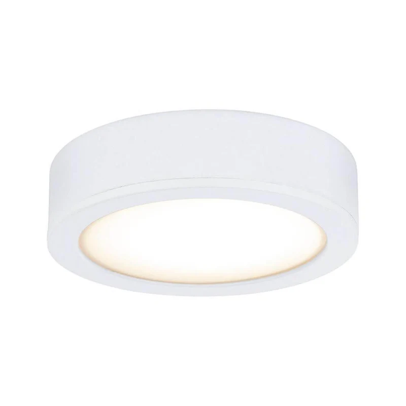 Clever LED Spot Disc Dim-to-Warm Weiß-Matt