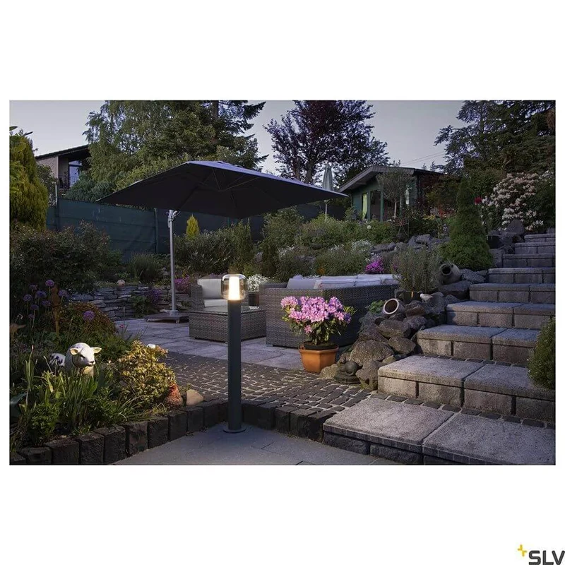 Ovalisk Outdoor LED Pollerleuchte CCT-Switch IP65