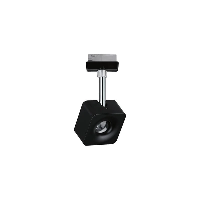 U-Rail LED Schienenspot Cube Spot Schwarz-Matt Dimmbar