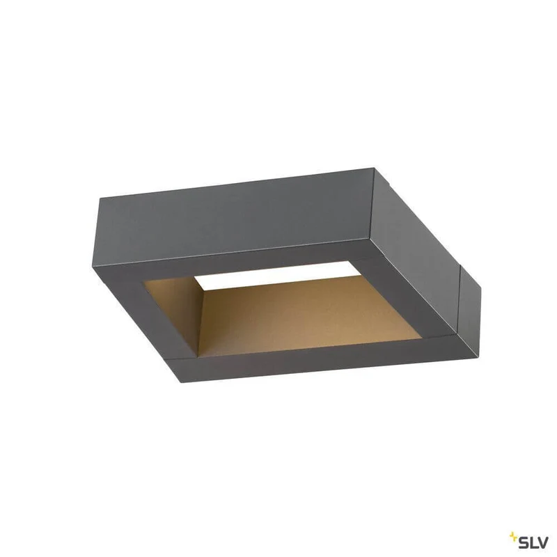Bookat LED Wandaufbauleuchte Anthrazit