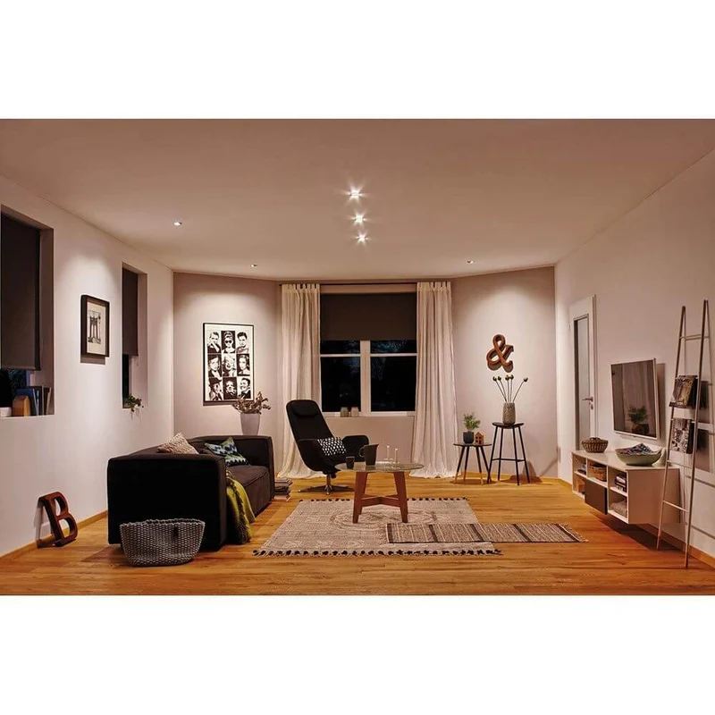 LED HomeSpa Einbauleuchte Calla Basis-Set Ø 9cm Schwarz-Matt IP65
