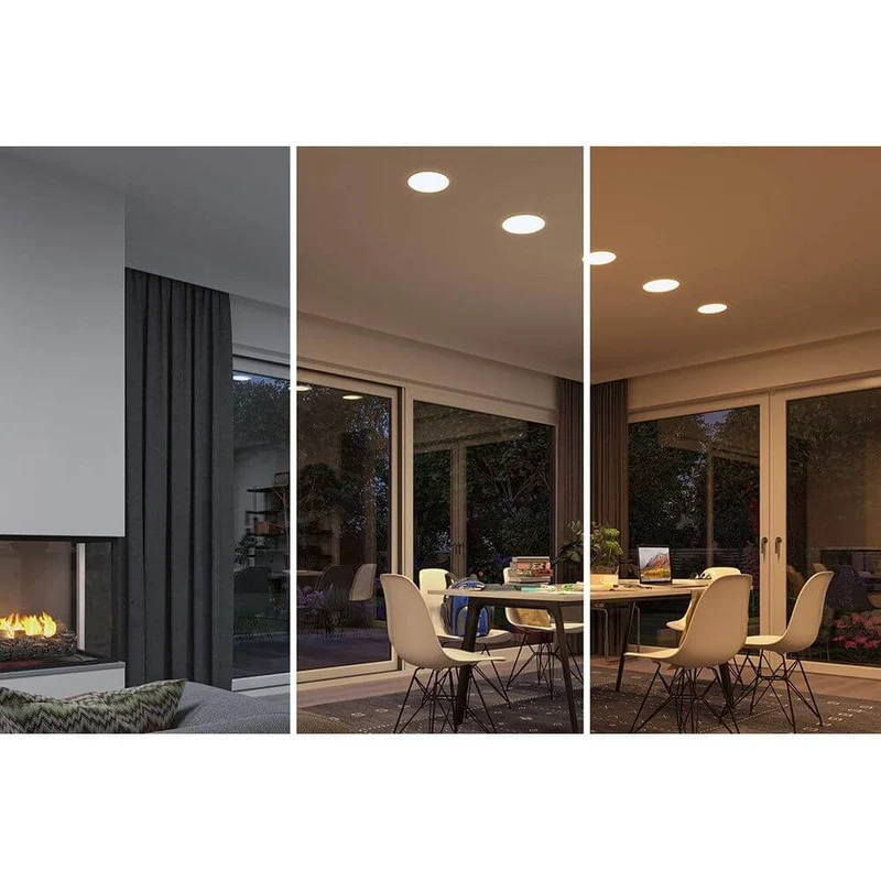 VariFit LED Einbaupanel Smart Home Zigbee Veluna Ø 21,5cm