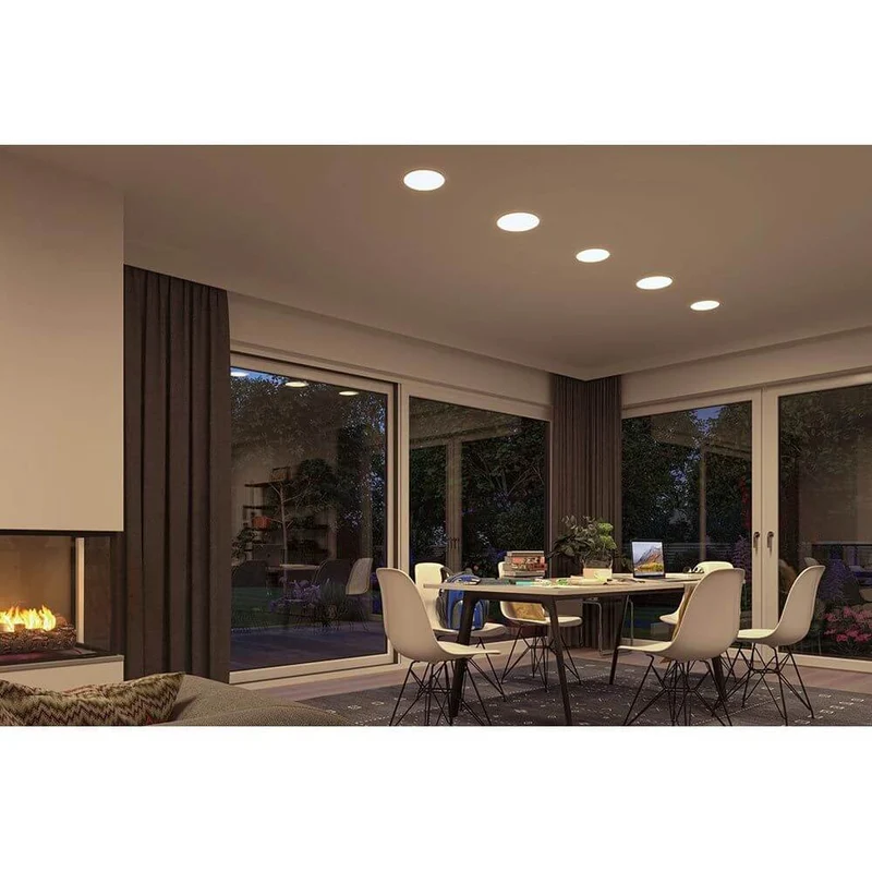 VariFit LED Einbaupanel Smart Home Zigbee Veluna Ø 21,5cm