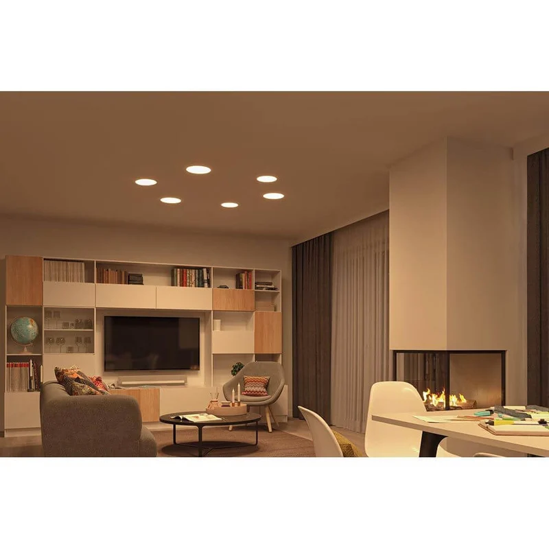 VariFit LED Einbaupanel Smart Home Zigbee Veluna Ø 21,5cm