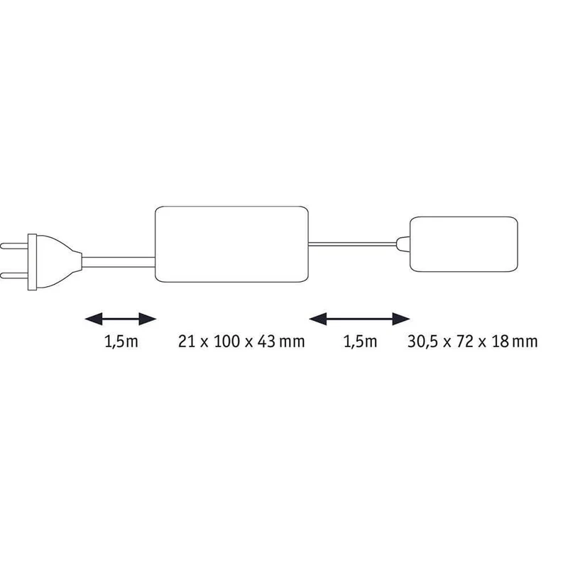 Clever LED Spot Mike Weiß 12W Weiß-Matt