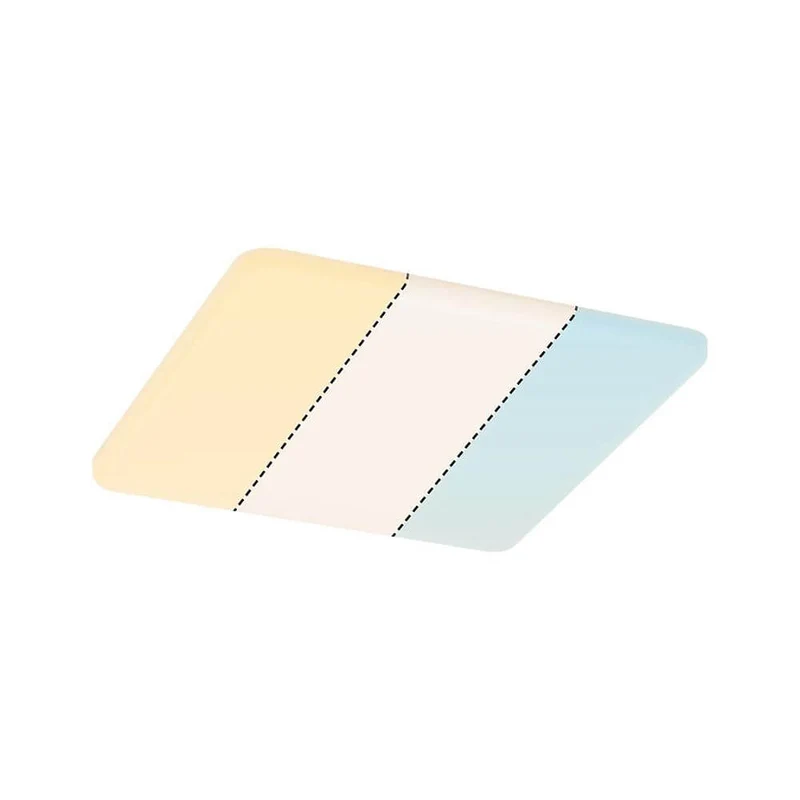 VariFit Veluna LED Einbaupanel CCT-Switch Eckig Weiß, Klar