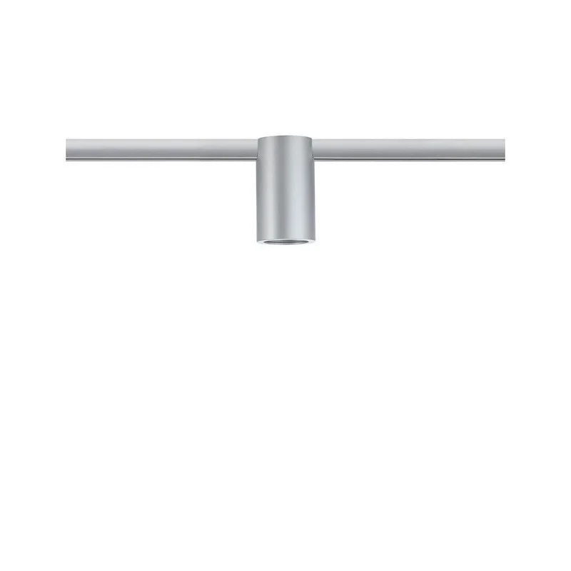 U-Rail Schienenspot Socket Einzelspot Chrom-Matt