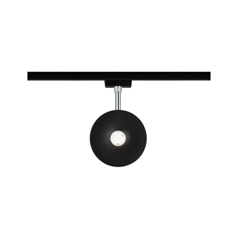 U-Rail LED Schienenspot Sphere Einzelspot Dimmbar Schwarz-Matt