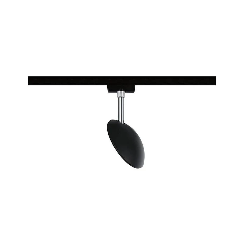 U-Rail LED Schienenspot Sphere Einzelspot Dimmbar Schwarz-Matt