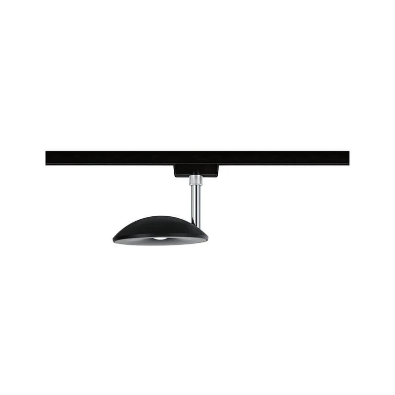 U-Rail LED Schienenspot Sphere Einzelspot Dimmbar Schwarz-Matt
