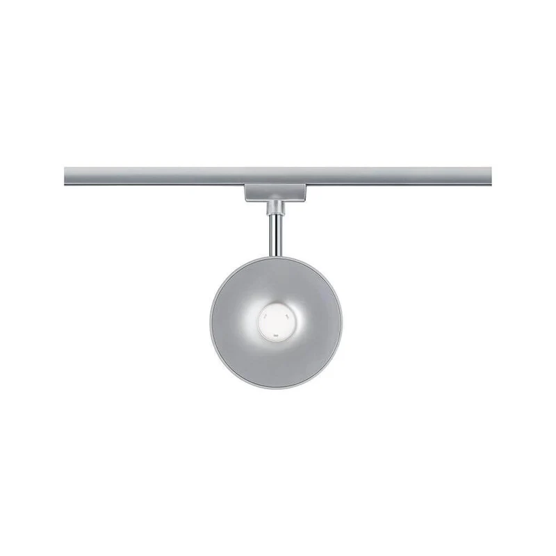 U-Rail LED Schienenspot Sphere Einzelspot Chrom-Matt Dimmbar