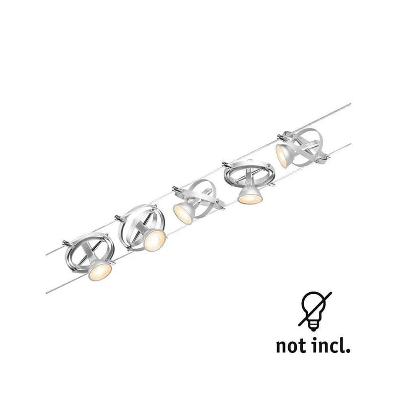 CorDuo Seilsystem Cardan Basis-Set Chrom-Matt