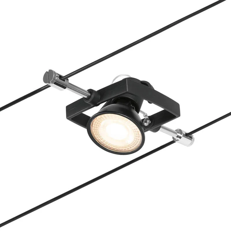 CorDuo Seilsystem Mac II Basis-Set Schwarz-Matt, Chrom