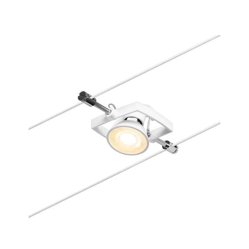 CorDuo Seilsystem Mac II Basis-Set Weiß-Matt, Chrom