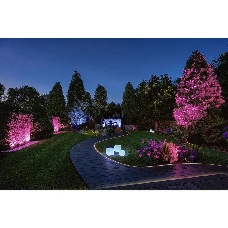 Plug & Shine LED Strip 200cm Smart Home Zigbee Smooth IP67 Weiß