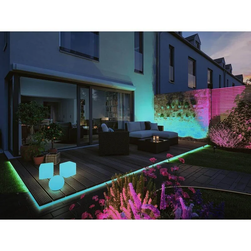 Plug & Shine LED Strip 200cm Smart Home Zigbee Smooth IP67 Weiß