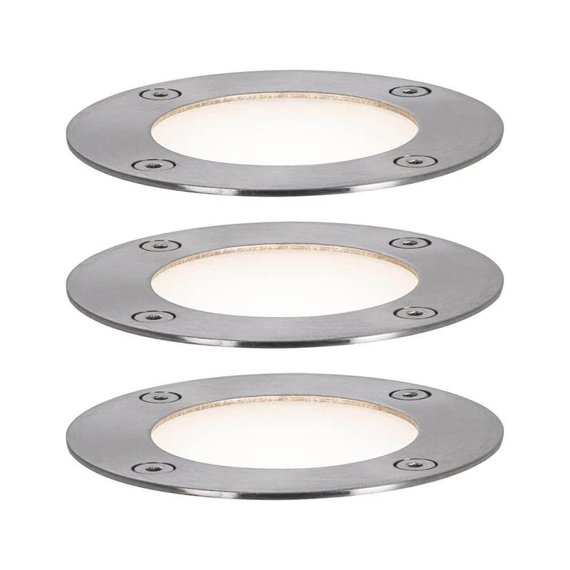 Plug & Shine LED Bodeneinbauleuchten Set Smart Home Zigbee RGBW