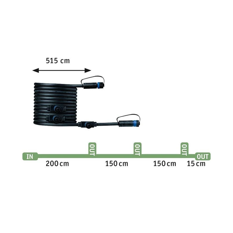 Plug & Shine LED Bodeneinbauleuchten Set Smart Home Zigbee RGBW